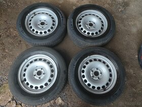 Prodám sadu disků VW 6,5Jx16H2 ET33 + pneu 215/65/R16 - 2