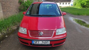 Volkswagen Sharan, 1,9TDi 85kw bez DPF, 7 míst - 2
