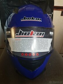 Prodám úplně novou helmu na motorku JIEKAI v.L 59 až 60cm cm - 2