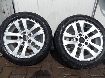 Alu kola BMW + zimní pneu 205/55 R16 - 2