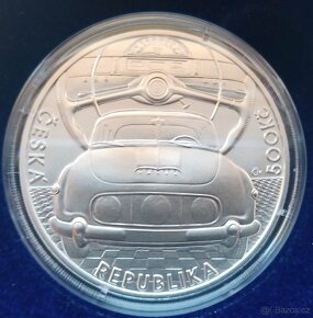 2x PSM ČNB 500 Kč Tatra 603 2023 BK + Proof - 2