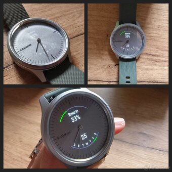 Garmin vivomove3 Style, Silver/Green - 2