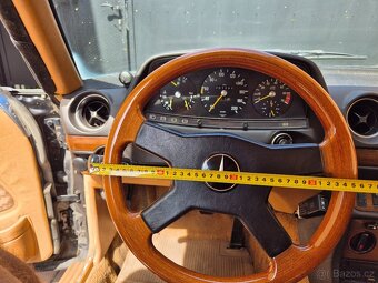 Drevený volant Mercedes W123 - 2