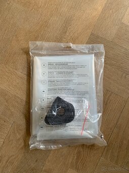 Protiprachové dveře se zipem, 2,2 x 1,2 m - 2