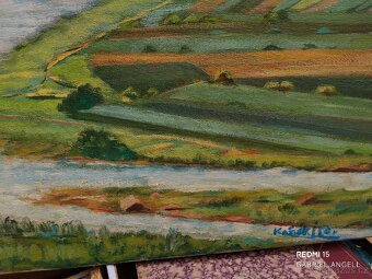 Stará olejomalba 74 × 58 cm, - 2