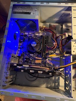 Herní PC 1. i5-7400 16GB DDR4 SSD 250G HDD 1TB GTX1060 6GB - 2