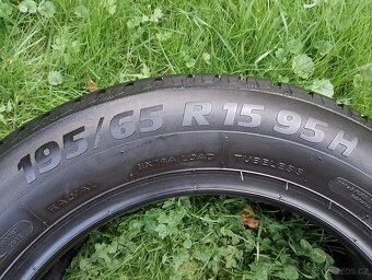 Pneumatiky 195/65 R15 95H letní 6mm vzorek 2kusy - 2