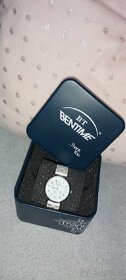 Dívčí hodinky Bentime s koženým řemínkem+originál krabička - 2
