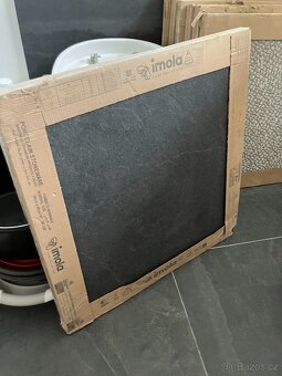 IMOLA X-ROCK dlažba 60x60cm, black, slate - 2