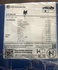 Predni brzdove desticky ATE, Skoda, VW - 2