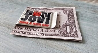 Spona na bankovky JON BON JOVI - Nová, nepoužitá - 2