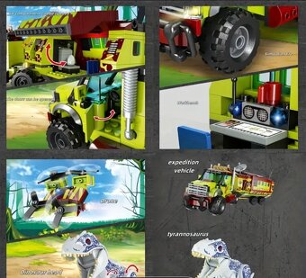 Stavebnice typu LEGO Dinosauří Expedice – Akční Stavebnice p - 2