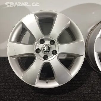 Škoda R18" 5x112 ET46 7,5J Originální ALU disky - 2