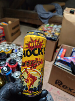 Plechovky od Energy Drinků Big Shock - 1 - 2