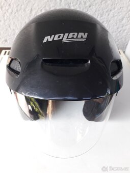 Prodám používanou motopřilbu s plexi štítem zn. NOLAN - 2