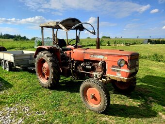 Zetor 4511 cabrio s ochranným rámem, platné doklady - 2