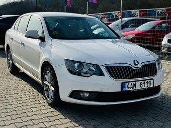 Pronájem vozu Škoda Superb II 2.0 TDI, DSG, r.v. 2015 - 2