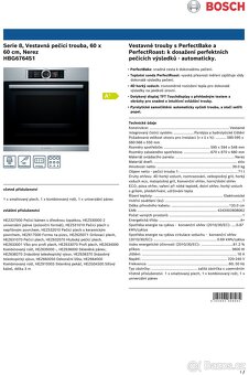 BOSCH HBG6764S1 TROUBA NOVÁ - 2