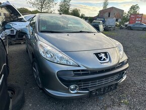 Náhradní díly z vozu Peugeot 207 cc cabrio 1.6VTi - 2