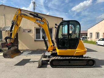 Pasový bagr JCB 8065 RTS,6580kg,naklápěcí svahová lžíce - 2