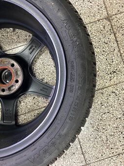 Alu disk Ronal 18" 112x5 + zimní pneu Dunlop 255/45 R18 - 2