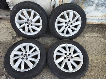 15"letní alu sada 5x100 origo Seat Ibiza 4 Fabia 3 Polo 6R - 2