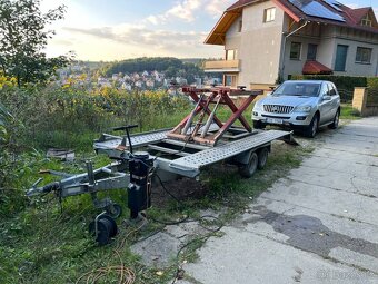 Autopřepravník / přívěsný vozík Pongratz L-AT 400 T-K - 2