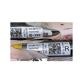 Levý a pravý stropní airbag VW Passat CC 3C FL r.v. 2016 - 2