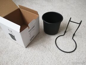 Závěsný koš/ odkapávač na tyč na zeď - 2