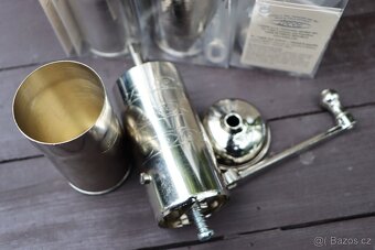 Ruční mlýnek na kávu Lodos Istanbul - stříbrný - 2