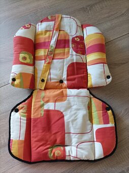 vložka, polstr, potah do dětské jídelní židličky - 2