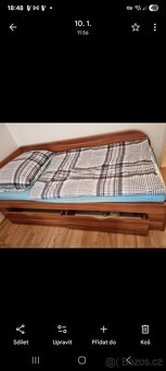 Postel - jednolůžko - 2
