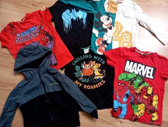 Prodám balík oblečení 110-116 kluk - 2