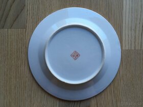 Dekorativní talíř - Čína Japonsko - malovaný, zlacený - 2