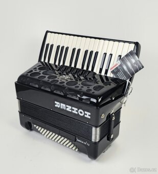 Nový akordeón Hohner AMICA III, 72bas, 3 hlas + záruka - 2