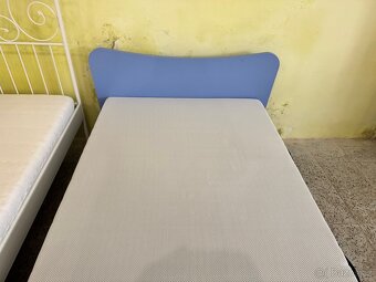 Hezká modrá postel-letiště 120x200 komplet - 2