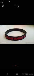 Náramek IRON MAIDEN silikonový - 2