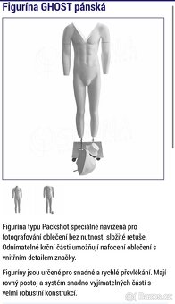 Figurína Ghost pánská - 2