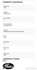 Citroen C4 1.6hdi drážkový řemen 6PK1090SF - 2