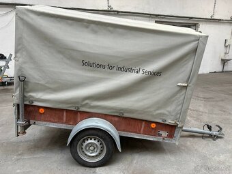 Přívěsný vozík za auto s plachtou - 2