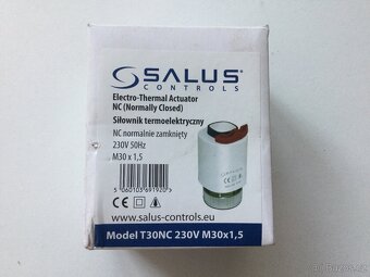 Prodám termohlavici SALUS t30nc_230v_m30x1,5 - 2