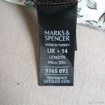 PĚKNÁ SUKÝNKA zn. Marks and Spencer vel. 40-42 (14) - 2