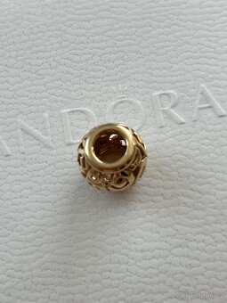 Zlatý korálek pandora 585 - 2