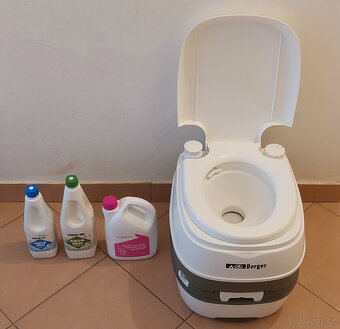 Přenosné WC Berger Deluxe - 2