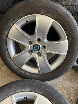 Prodám použitou letní sadu Škoda Octavia 5x112 205/55/16 - 2