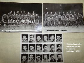 SBÍRKOVÉ POHLEDNICE HOKEJOVÝCH REPRE 1959 - 2