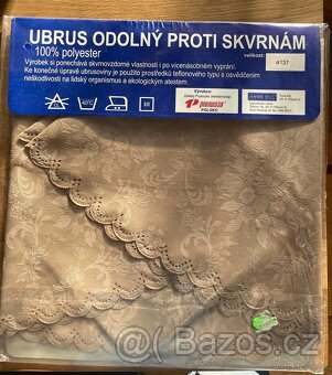 Teflonový ubrus na kulatý stůl - odolný proti skvrnám - 2