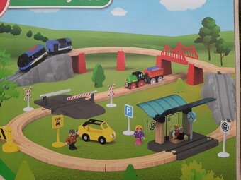 Železnice pro kreativitu, fantazii a jemnou motoriku - nová - 2