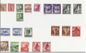 Staré poštovní známky 3.Říše a okupovaná území - 2