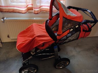Kočárek Patron sporťák - červený - 2